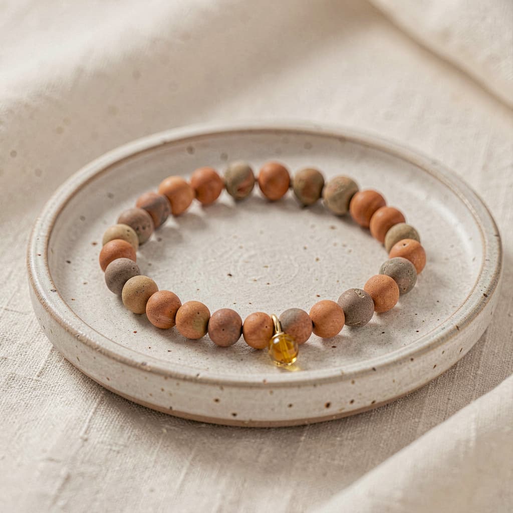 Mustard Seed Charm Bracelet