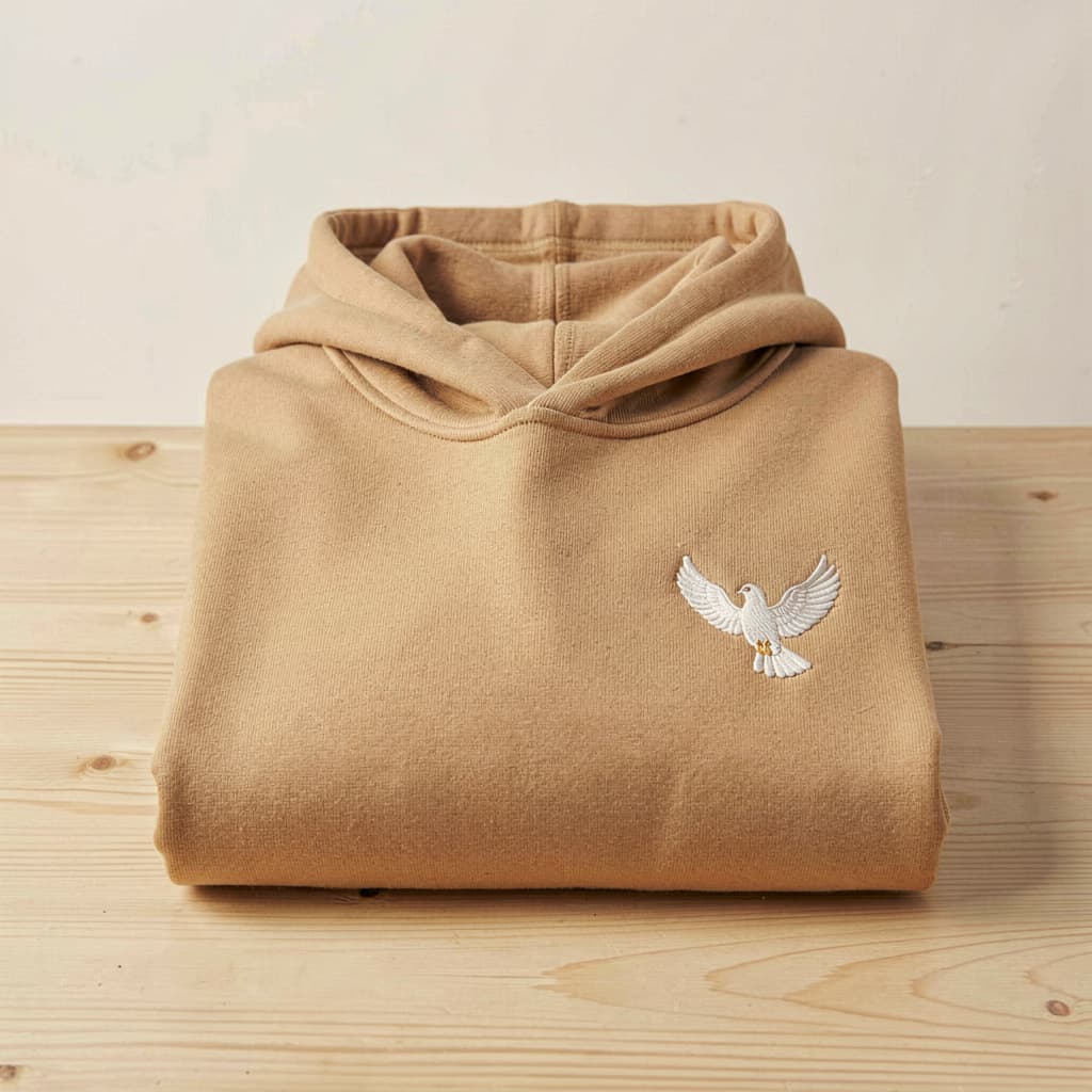 Abide Embroidered Heavyweight Hoodie